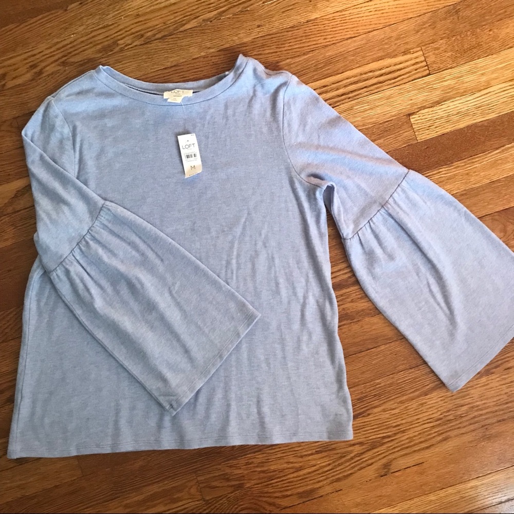 🆕 LOFT outlet soft sweater w/ bell flared sleeves